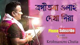 new assamese songs 2019  krishnamoni chutia bogitora ulai dekha dea [upl. by Neraj628]