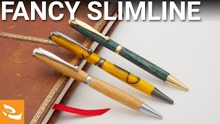 Fancy Slimline Pen Turning Kit [upl. by Lam]