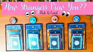 👀 How Do Strangers View You 😲 What Are Their FIRST IMPRESSIONS 💕 PickACard Tarot 💕 [upl. by Adnorrahs280]