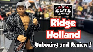 WWE Elite Royal Rumble Ridge Holland  Unboxing amp Review [upl. by Iemaj]