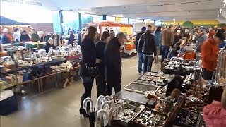 Trödelmarkt in der Aaseehalle in Bocholt  Der bekannte Flohmarkt in Bocholt [upl. by Longan]