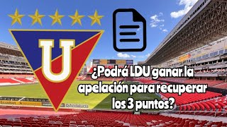 EGO DIGITAL  Actualizamos el tema apelación de LDU por los 3 puntos perdidos [upl. by Sharron]