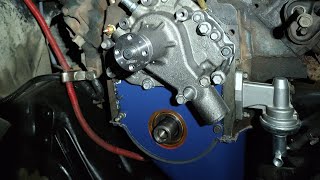 82 f250 66l 400m Chewed Timing Gear Fix part 3 [upl. by Schlesinger]