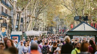 Discovering the Magic of La Rambla A Walking Tour of Barcelonas Iconic Street [upl. by Rengia]