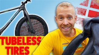 How to change to TUBELESS TIRES on your bike [upl. by Eceer]