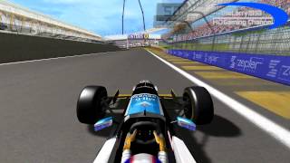 rFactor F1 1997  TTakagi in Interlagos [upl. by Shipp]