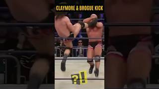 Claymore amp Brogue Kick of Drew McIntyre and Sheamus EXPLAINED  short wwe drewmcintyre sheamus [upl. by Brett]