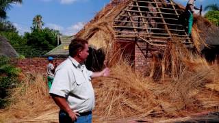 harvey thatch roofing In North West English [upl. by Ward686]