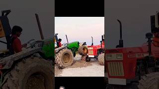 jon deere 5050d vs swaraj 855 ke sath masti 😜 Nishu deshwal  automobile farmer jondeere shorts [upl. by Rocca479]