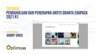 Pendahuluan dan Penerapan ANSYS Granta Edupack 2021 R1 [upl. by Arised]