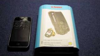 Cracked  Broken Glass Screen on iPhone 3GS 32 GB Giveaway video [upl. by Cristian]