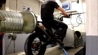 Husaberg FS 570 supermoto Dyno run  Turbotec [upl. by Irrehc563]