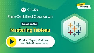 Mastering Tableau Product Types Workflow and Data Connections [upl. by Avihs]