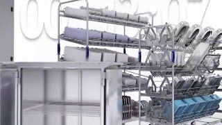 Process Carts and Utensils with the Vision® 1300 Cart Washer [upl. by Rowena195]