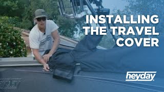 How to install your Heyday Travel Cover  Heyday How to Tips  Heyday [upl. by Waylen]