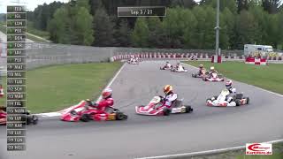 DKM2019 Deutsche KartMeisterschaft Wackersdorf DSKM Rennen 2 [upl. by Catherine]