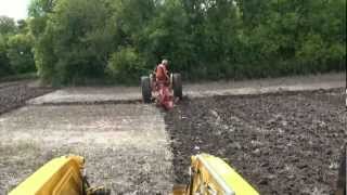 Plow day with the John Deere 110 tlb Backhoe [upl. by Burnsed]