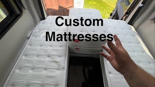 Custom Built Mattress for Van from Custom Mattress Factory [upl. by Muslim]