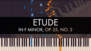 Frédéric Chopin  Etude in F Minor Op 25 No 2 [upl. by Teferi]