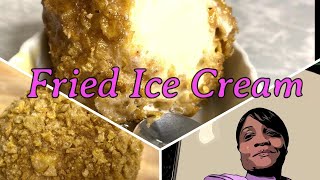 How To Make Fried Ice Cream  Deep Fried Ice Cream [upl. by Perceval]