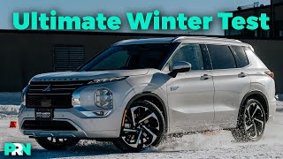 Extreme Snow amp Ice Testing  2024 Mitsubishi Outlander PHEV [upl. by Spring]