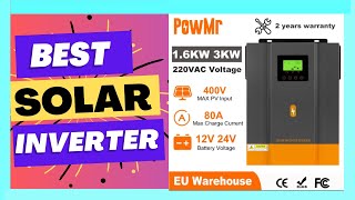 PowMr 16KW 3KW Hybrid Solar Inverter 12V 24V 220V Pure Sine [upl. by Adnesor]