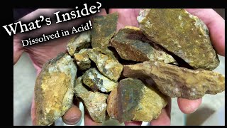 What is inside Dissolving rocks in ACID [upl. by Bedwell]