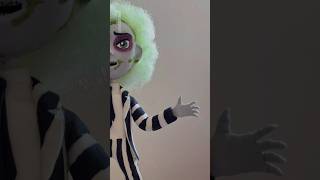 beetlejuice osfantasmasaindasedivertem jennaortega halloween art biscuit porcelanafria diy [upl. by Trude]