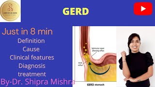 Acid Reflux in Hindi  GERD in Hindi Gastro esophageal reflux disease  Dr Shipra Mishra [upl. by Richard]