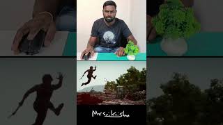 Pushpa Movie Allu Arjun Best Amazing Stunt VFX  Mr Sai Krishna [upl. by Sudoeht]