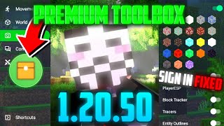 Premium Toolbox For Minecraft PE 12050  Infinite Toolbox For 12050 [upl. by Herr]