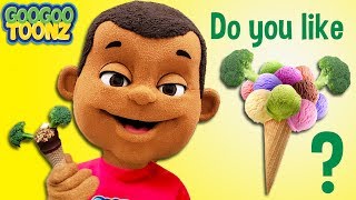 Mom Do You Like Ice Cream Broccoli Kid Songs By Goo Goo Toonz [upl. by Aurilia]