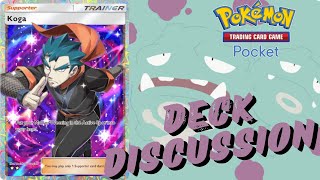 Koga Is The Best Budget Deck  Pokemon TCG Pocket [upl. by Ttennaj]