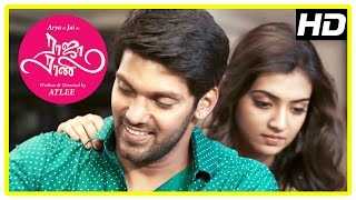 Raja Rani Tamil Movie  Arya and Nazriya Back to Back Scenes  Nayanthara  Jai  Santhanam  Atlee [upl. by Nelram]