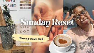 Day in the Life I Sunday Reset I Hearing From God I [upl. by Kathie]