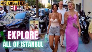 Nisantasi Grand Bazzar Kadikoy Asian Side Of Istanbul 2024 Turkey Waking Tour 4K Video [upl. by Oliana]