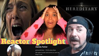 Reactor Spotlight Alanda Parker AlandaParker  Hereditary  Movie Reaction Subscriber Request [upl. by Oinotnaocram]