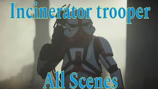 Incinerator trooper all scenes Mando S1 [upl. by Swor]