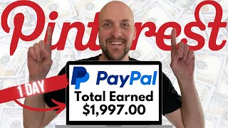 How I Made 205671 In 1 Day with Pinterest Affiliate Marketing [upl. by Oirottiv]