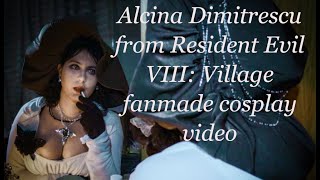 Alcina Dimitrescu fanmade cosplay video from Resident Evil VIII Village [upl. by Thetos614]