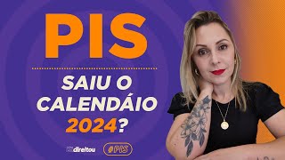 PIS 2024  Novidades sobre o Calendário [upl. by Harras]