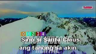 Sino Si Santa Claus  Florante Karaoke [upl. by Jody]