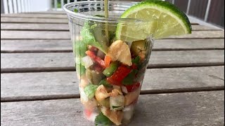 How to Prepare Ensalada de Carrucho Puerto Rican Conch Salad [upl. by Burck]