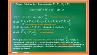 Introdução aos Polinômios  Aula 02  Relações de Girard [upl. by Ennagroeg]