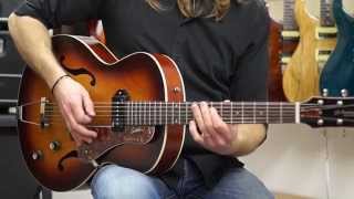 Godin 5th Avenue Kingpin Demonstration [upl. by Lalaj479]