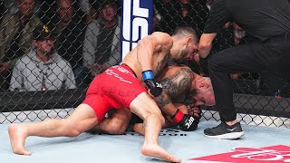 Ilia Topuria KNOCKOUT Alexander Volkanovski  UFC 298 [upl. by Sasnak]