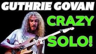 GUTHRIE GOVAN CRAZY GUITAR SOLO in TINY Club BEST GUITAR PLAYER EVER [upl. by Delphinia439]