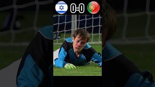 Greatest Goalkeeper of all Time  Israel 🆚 Portugal Imaginary Penalty Shootout 🇮🇱🇵🇹 ronaldo shorts [upl. by Hale]