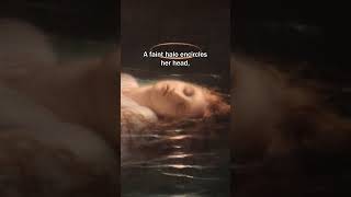 Quiet power of her sacrifice The Young Martyr  Paul Delaroche 1855 art history french painting [upl. by Nabe]