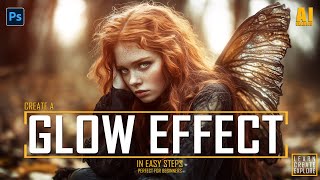 Create a Glow Effect in Photoshop [upl. by Boudreaux]